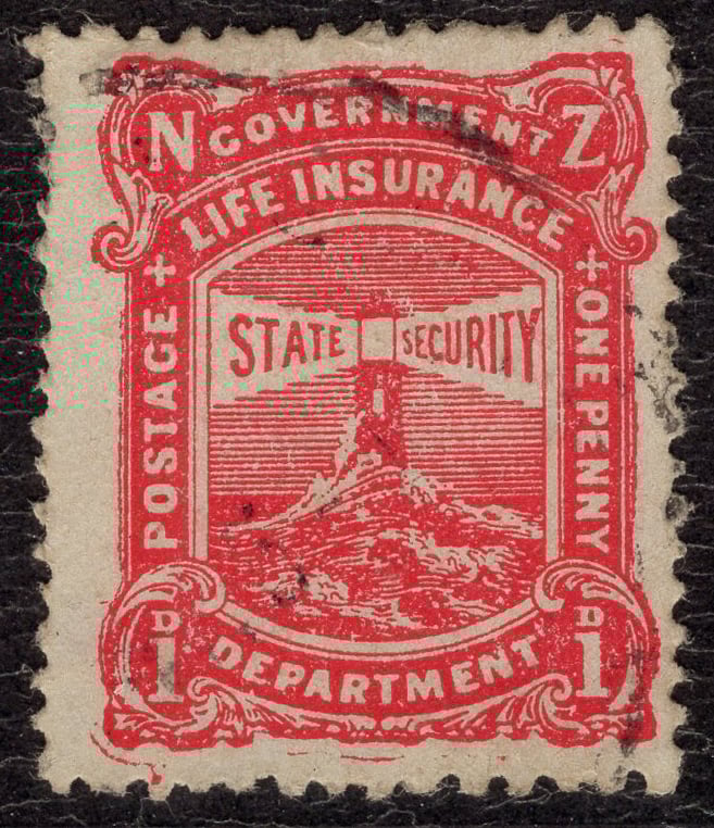 New Zealand Official Stamp
