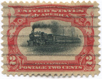 U.S. #296 Electric Automobile 4c Used