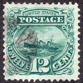 U.S. #117 12c S.S. Adriatic