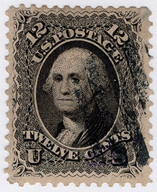 U.S. #69 12c Washington of 1861