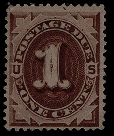 U.S. #J1 Mint NG