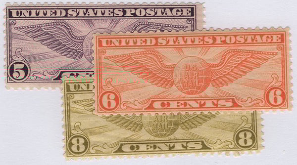 U.S. #C16, C17, C19 Mint