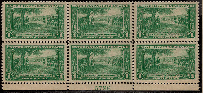 U.S. #617 PNB6
