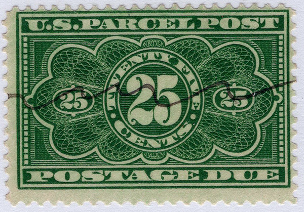 U.S. #J5 Used