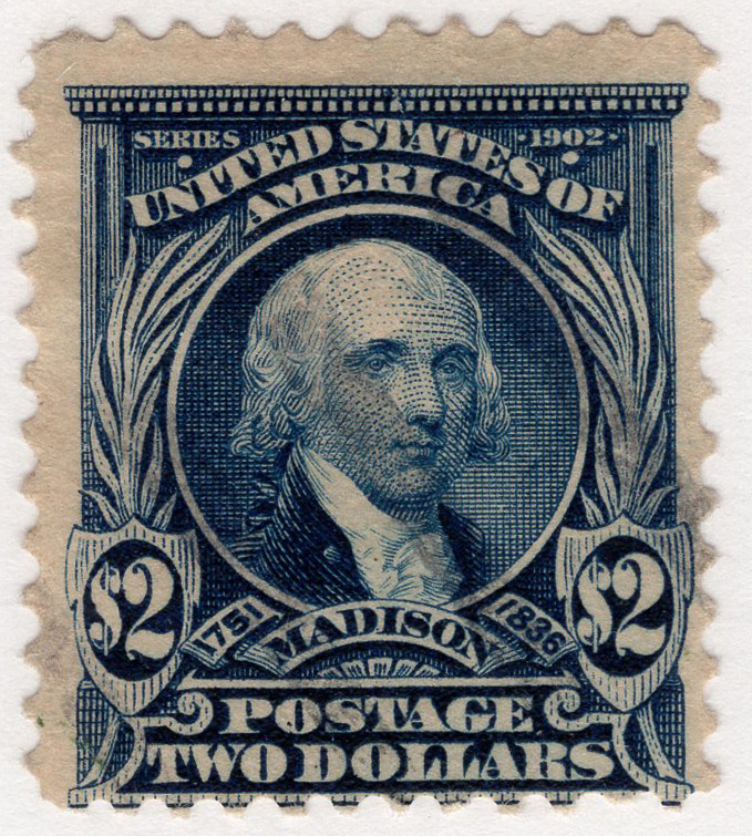 U.S. #312 $2 Madison - Used