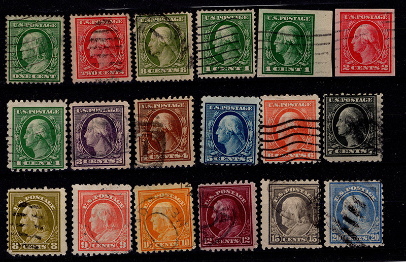 U.S. #331-435 Used