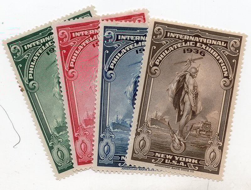 Stamp Expo 1936 Cinderellas
