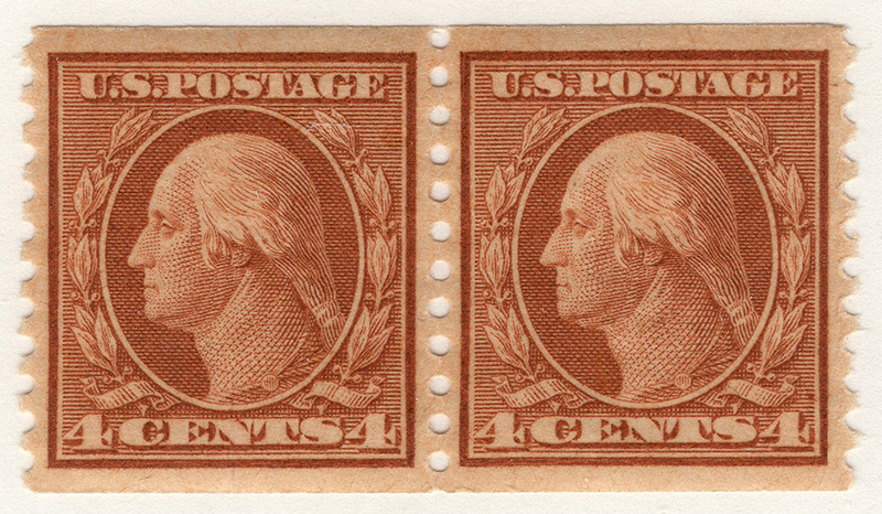 U.S. # 495 Pair Mint