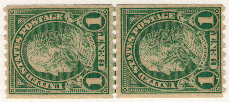 U.S. # 604 Line Pair MNH