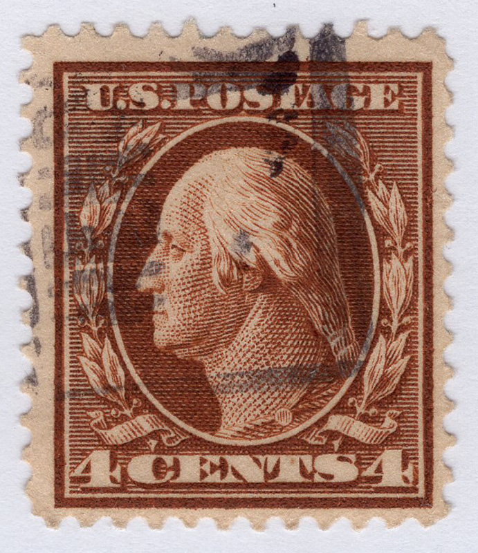 U.S. #334 Used