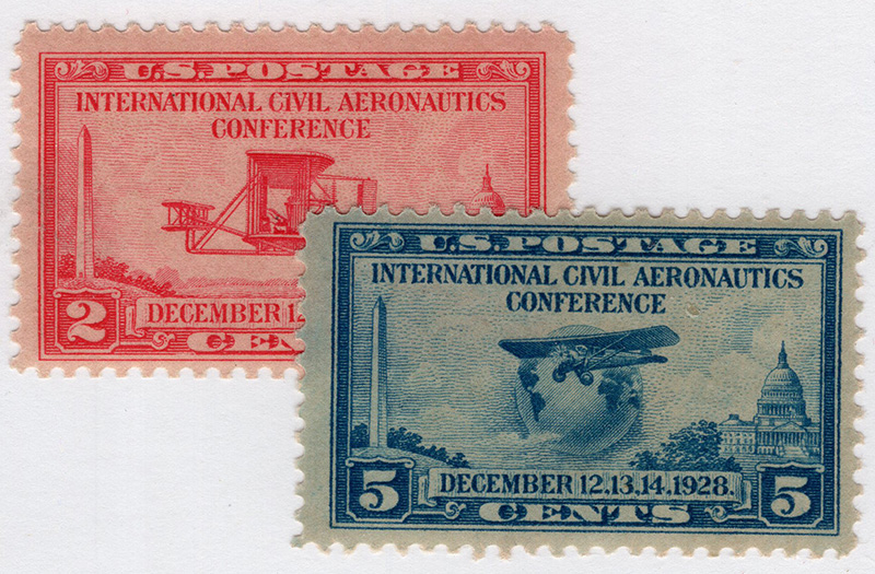 U.S. #649-50 Mint