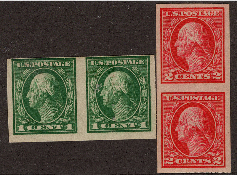 U.S. #408-09 Mint OG