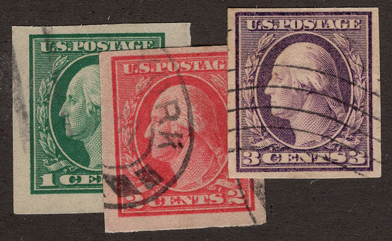 U.S. #481-83 Used