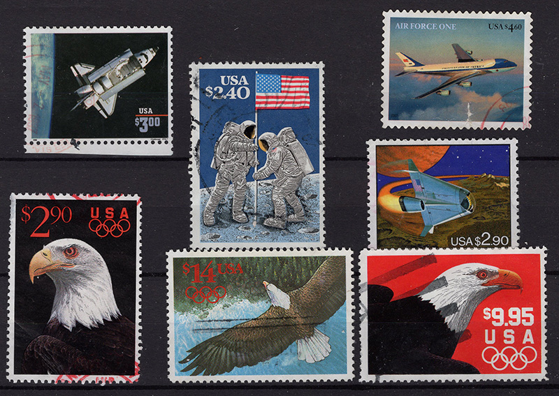 U.S. #High Face Lot Used