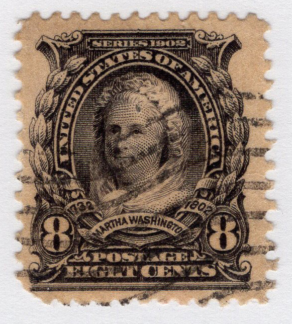 U.S. #306 8c Martha Washington Used