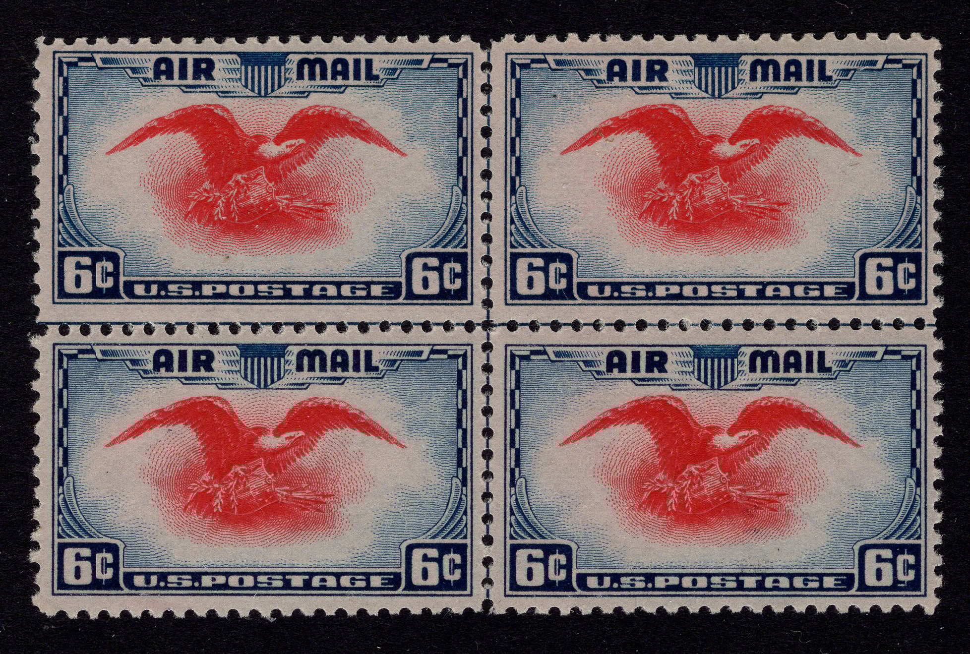 U.S. #C23 Center Line Block