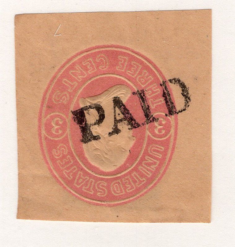 U.S. # with PAID cancel