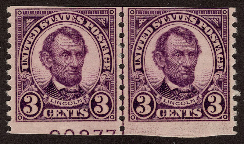 U.S. #601 JLP Mint