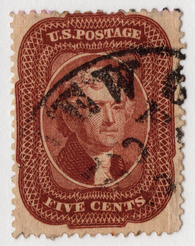 U.S. #28A Used