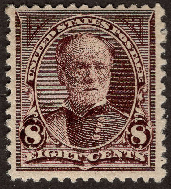U.S. #257  8c Sherman - Mint
