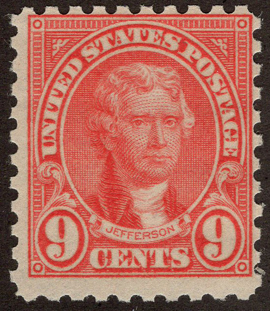 U.S. #590 MNH