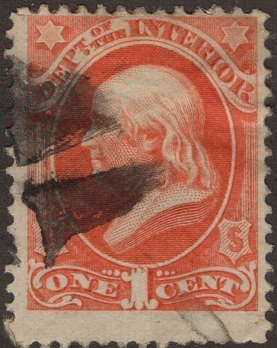 U.S. #O15 Used