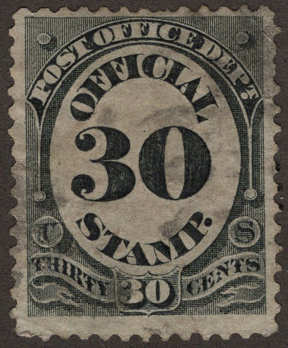 U.S. #O55 Used