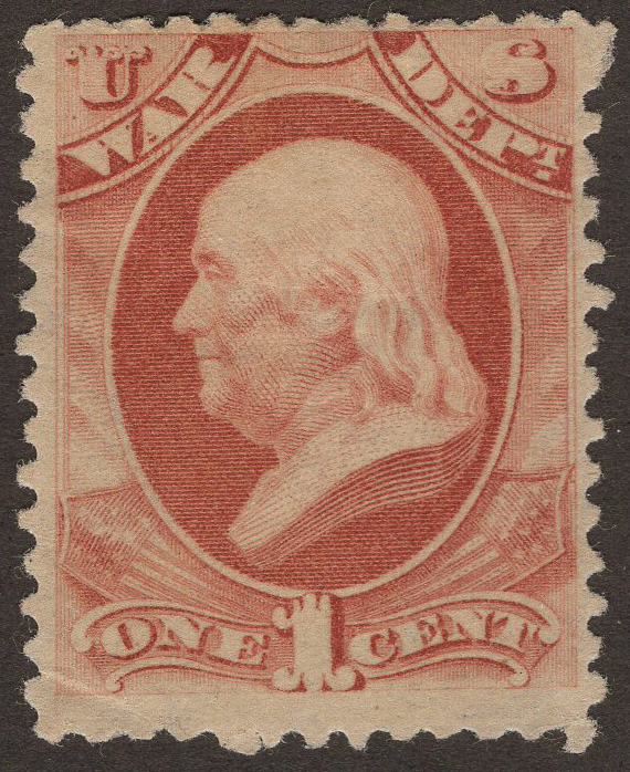 U.S. #O114 Mint HR