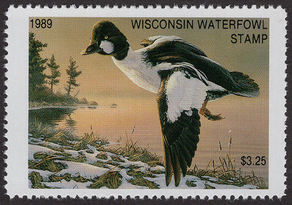 Wisconson Duck Stamp 1989