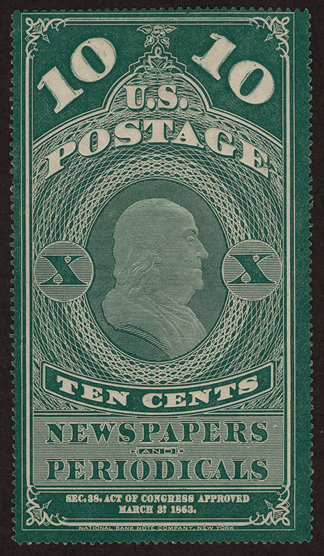 U.S. #PR6 Newspaper & Periodicals