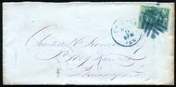 U.S. #147 Blue Fancy Cancel