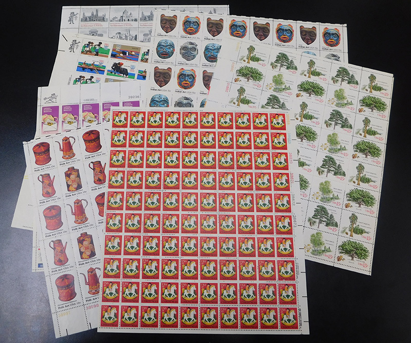 U.S. Postage Lot - $54.00 Face at 60%