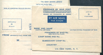 Prisoner of War Stationery