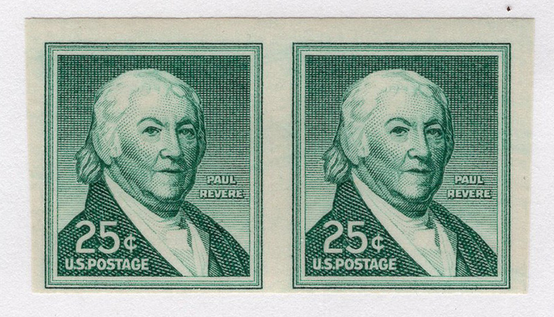 U.S. #1059Ad Imperf Pair