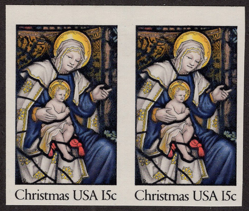 U.S. #1842a Imperf Pair