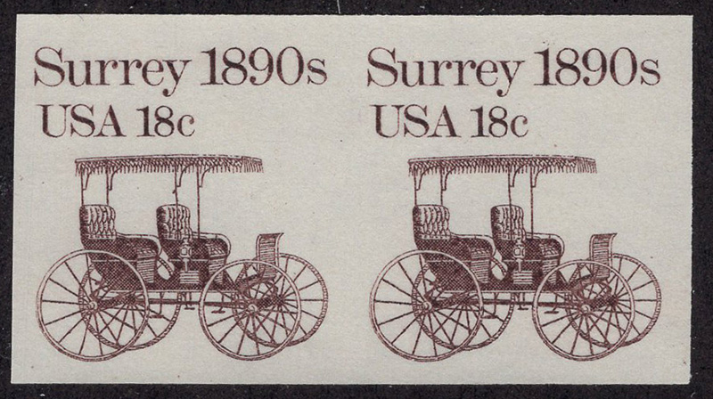 U.S. #1906a Imperf Pair