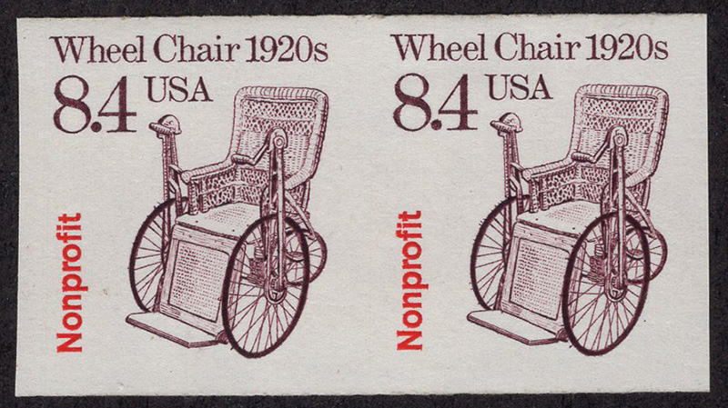 U.S. #2256a Imperf Pair