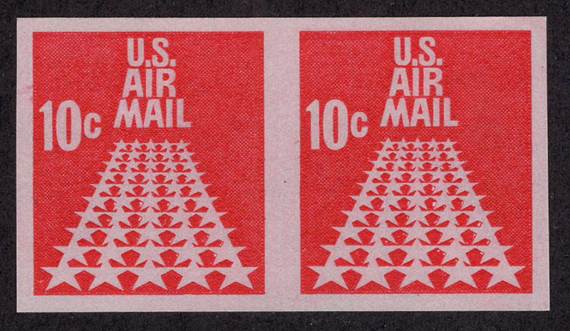 U.S. #C73a Imperf Pair