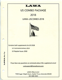 LAWA US Combo Supplement for White Ace 2018