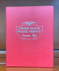 White Ace USPS Souvenir Pages Binder