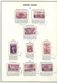 U.S. Used Commemoratives 1935-1987