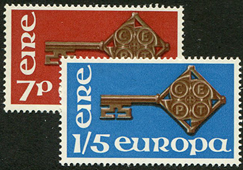 Ireland #242-43 MNH