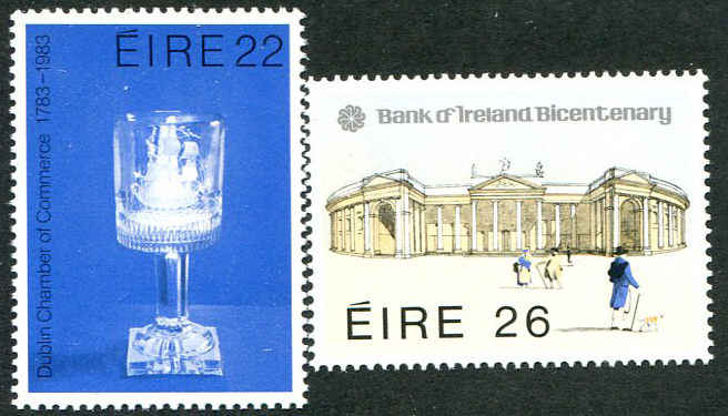 Ireland #557-58 MNH