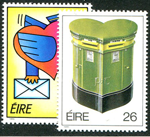 Ireland #653-54 Used