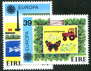Ireland #658-59 MNH