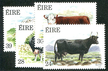 Ireland #691-94 MNH