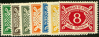 Ireland #J15-21 MNH