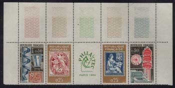 France #1088a Setenant Strip